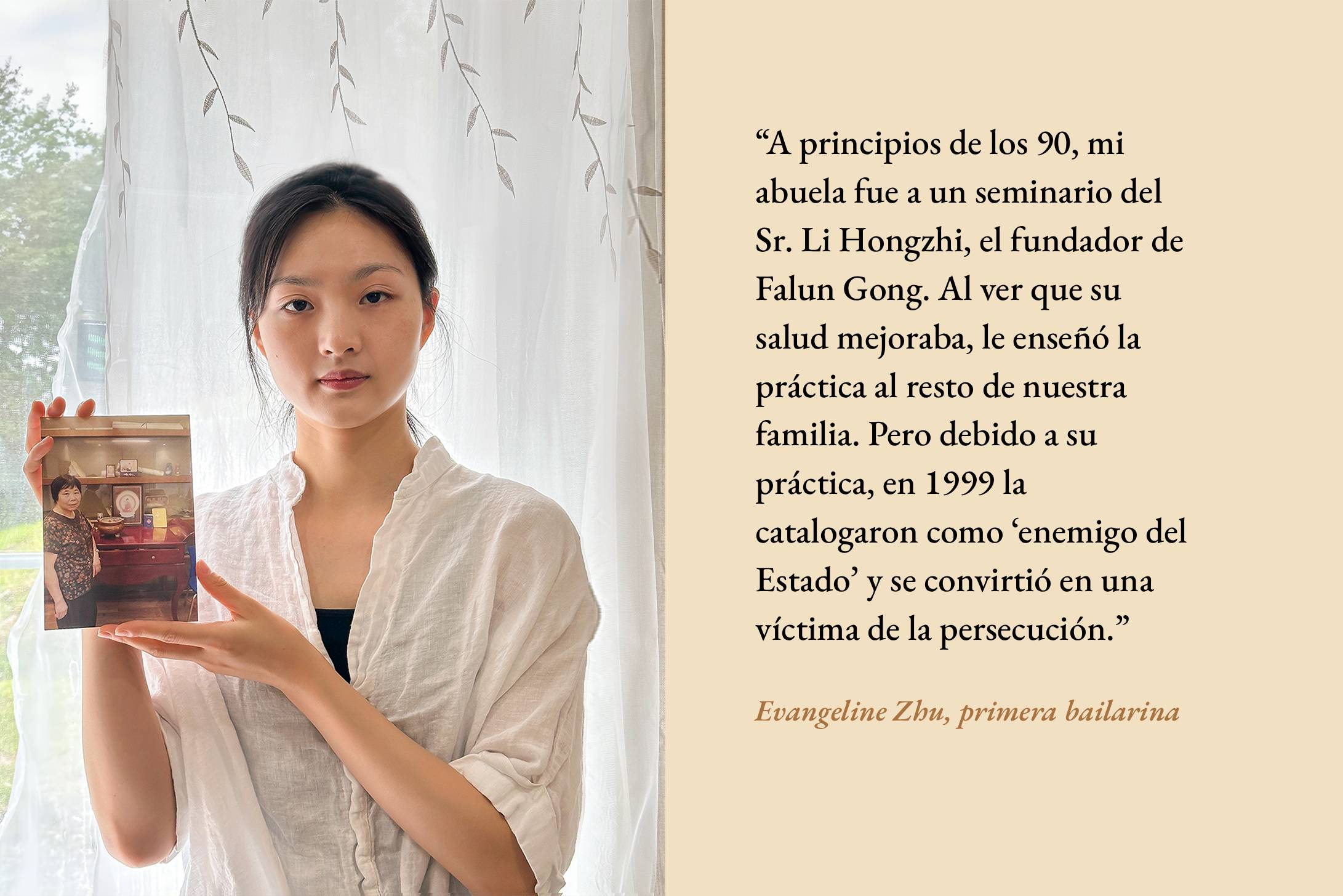 En sus palabras: <a target='_blank' href='https://www.shenyuncommunity.org/post/evangeline-zhu'>lea la historia de la primera bailarina Evangeline Zhu aquí</a>